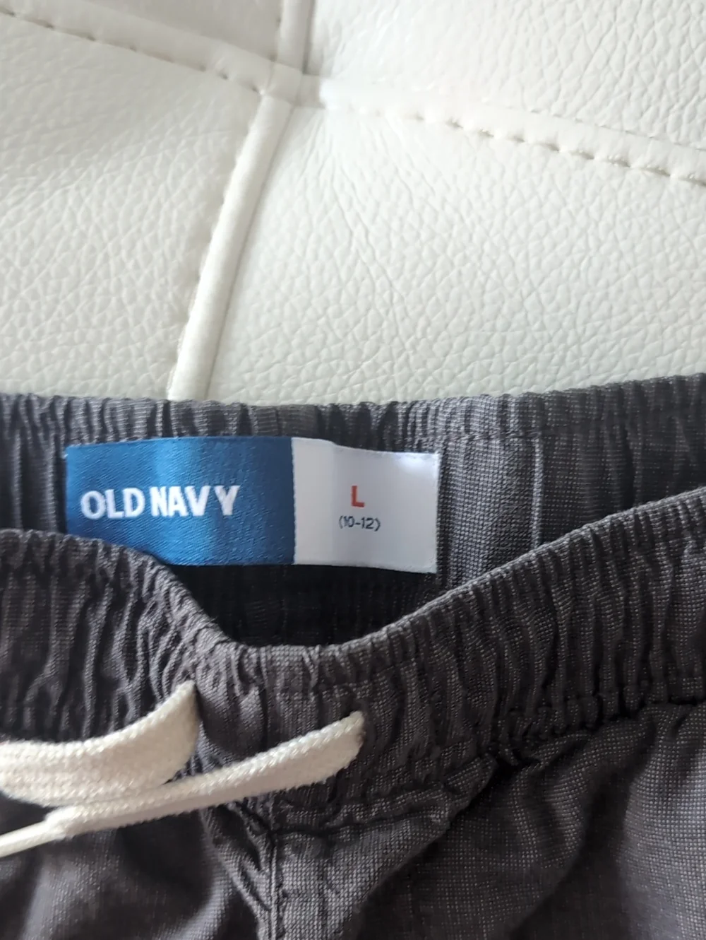 Boys Grey Drawstring Casual Shorts